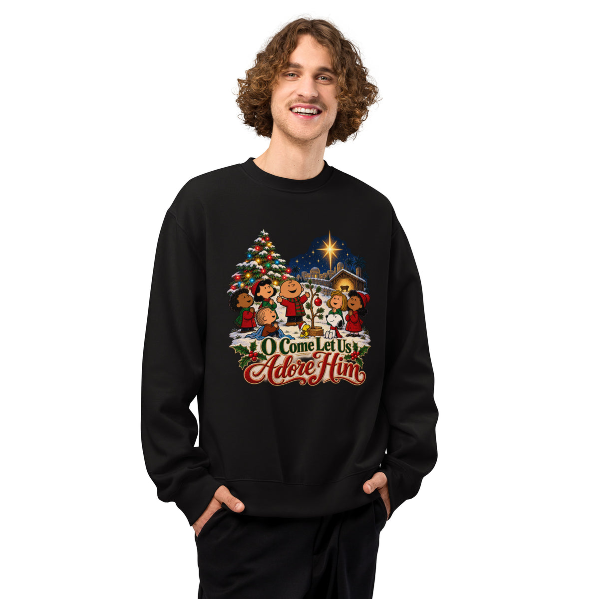 Oversized heavyweight sweatshirt